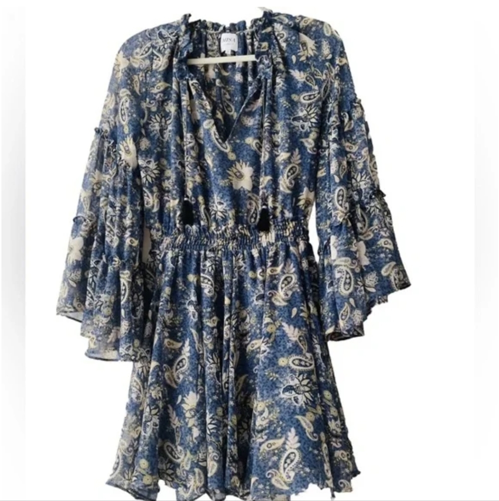Misa Los Angeles Paisley Dress
